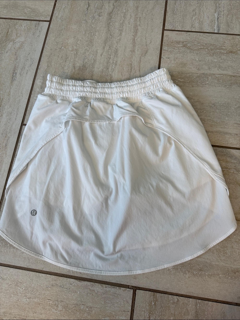 Lululemon Hotty Hot High-Rise Skirt Long White Women's 4 Tennis Running - Picture 9 of 14